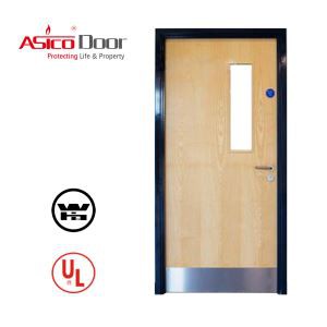 Portas e molduras para incêndio em madeira